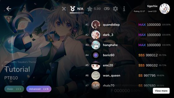 Cytoid 2.1.6. Скриншот 6