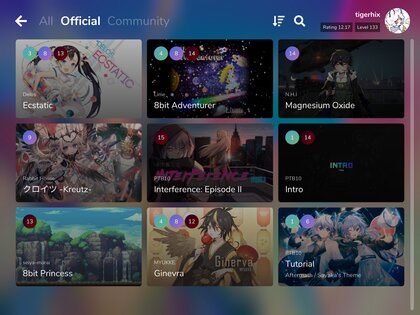 Cytoid 2.1.6. Скриншот 13