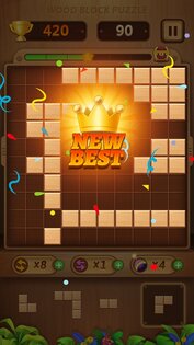 Wood Block Puzzle 1.3.3. Скриншот 3