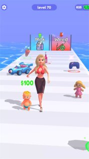 Good Mom Run 3D. Скриншот 2