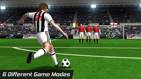 Digital Soccer – Штрафной удар 2.4.5. Скриншот 1