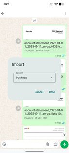 Dockeep: Pocket for Files 1.2. Скриншот 2