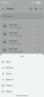 Dockeep: Pocket for Files 1.2. Скриншот 6