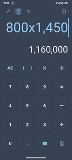 Neumorphic Calculator 1.0.3. Скриншот 1
