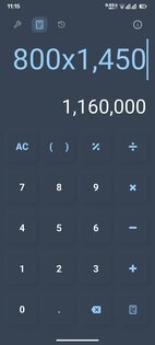 Neumorphic Calculator 1.0.3. Скриншот 2