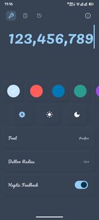 Neumorphic Calculator 1.0.3. Скриншот 3