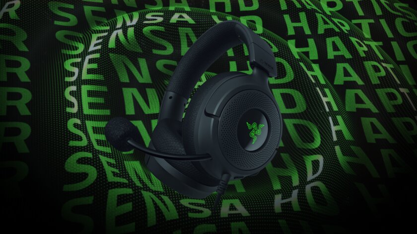 Razer представила геймерскую гарнитуру с тактильной обратной связью