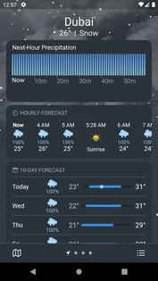 Fake Weather 1.3.1. Скриншот 4