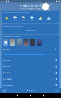 Fake Weather 1.3.1. Скриншот 11