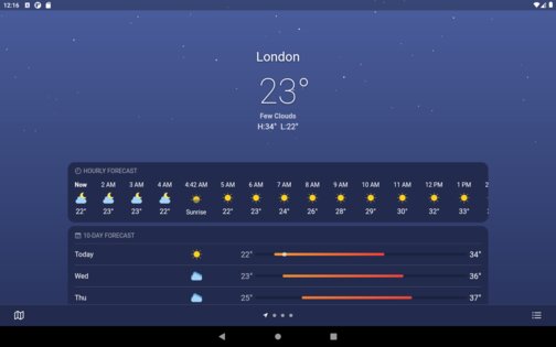 Fake Weather 1.3.1. Скриншот 15