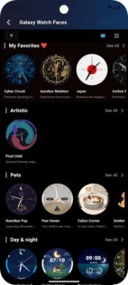 Galaxy Watch Faces 2.6.0. Скриншот 11