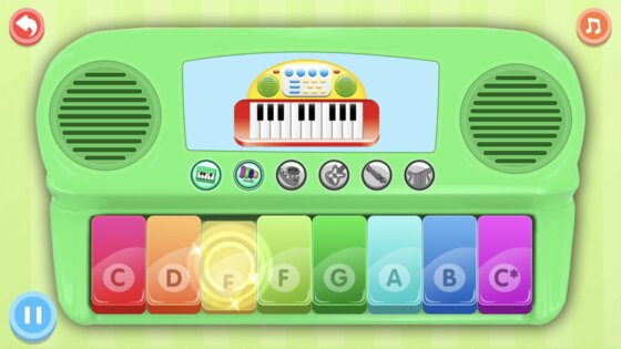 ABC Piano: Фортепиано для детей 20.2. Скриншот 1