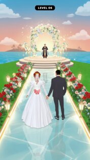 Couple Wedding Race Game 1.1. Скриншот 1