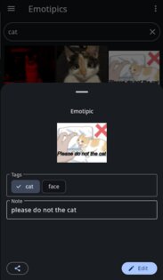 Emotic 0.1.11. Скриншот 6