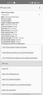 5G Only Network Mode 1.7.0. Скриншот 3