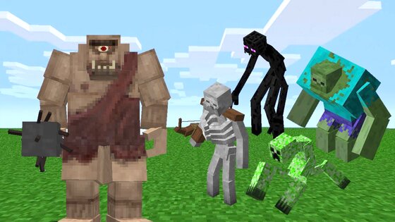 Моды на мобов для Minecraft: PE 1.5.0. Скриншот 6