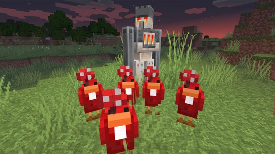 Моды на мобов для Minecraft: PE 1.5.0. Скриншот 7