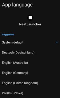 NeatLauncher 2.1. Скриншот 22