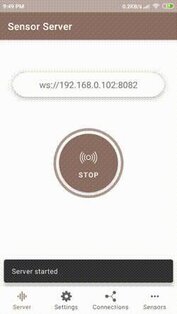 SensorServer 7.2.1. Скриншот 10