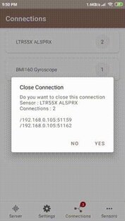 SensorServer 7.2.1. Скриншот 14