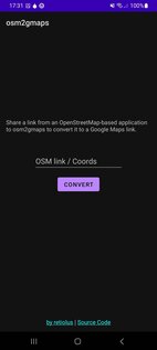 osm2gmaps 0.9.0. Скриншот 1