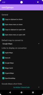 osm2gmaps 0.9.0. Скриншот 3
