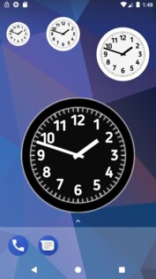 Analog Clock Widget 1.02j. Скриншот 1