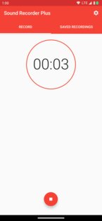 Sound Recorder Plus 1.1.1. Скриншот 2