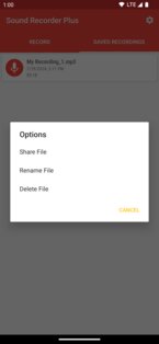 Sound Recorder Plus 1.1.1. Скриншот 6