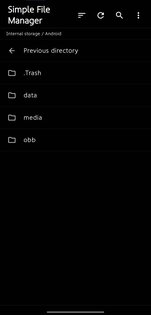 Simple File Manager 1.0.2. Скриншот 1