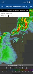 Weather Radar 2.1. Скриншот 1