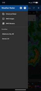Weather Radar 2.1. Скриншот 4