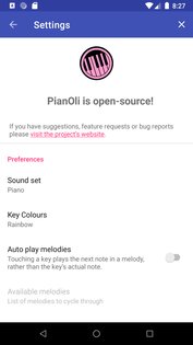 PianOli 1.27. Скриншот 3