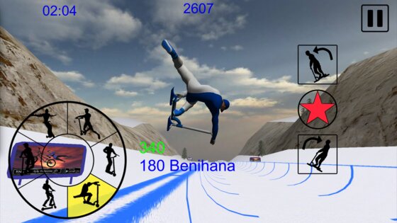 Snowscooter Freestyle Mountain 1.13. Скриншот 3