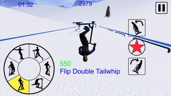 Snowscooter Freestyle Mountain 1.13. Скриншот 6