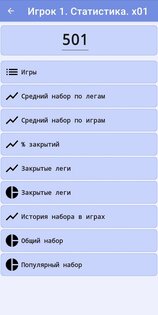 Дартс Калькулятор 1.6.5. Скриншот 13