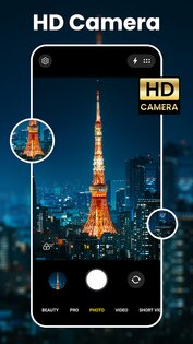 Камера для Android: HD-камера 2.2.9. Скриншот 2