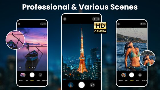 Камера для Android: HD-камера 2.2.9. Скриншот 10