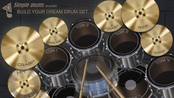 Drums Maker: Drum simulator 4.9. Скриншот 1