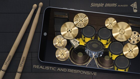 Drums Maker: Drum simulator 4.9. Скриншот 2