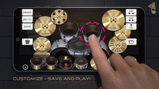 Drums Maker: Drum simulator 4.9. Скриншот 11