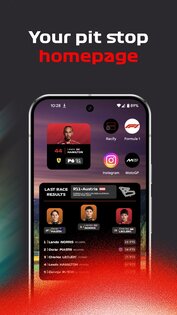 Racify – Beautiful F1 widgets 1.8.8. Скриншот 2