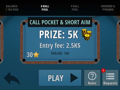 Pool Online – 8 Ball, 9 Ball 16.7.2. Скриншот 13