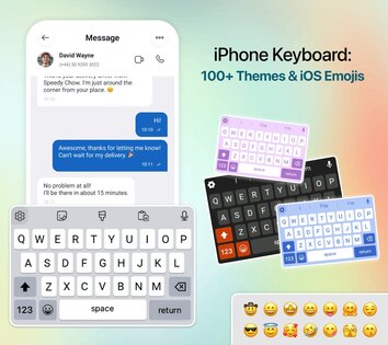 iPhone 17 Keyboard Fonts Emoji 1.0.4. Скриншот 1