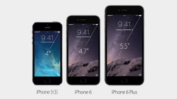 Представлены смартфоны iPhone 6 и iPhone 6 Plus