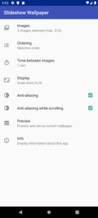 Slideshow Wallpaper 1.2.5. Скриншот 2