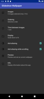 Slideshow Wallpaper 1.2.5. Скриншот 3
