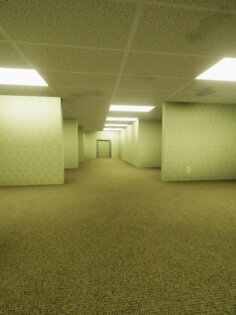 Backrooms Alpha Mobile. Скриншот 1
