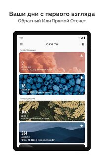 Days To – обратный отсчет дней 6.1.1. Скриншот 6