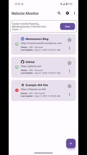 Website Monitor 5.0.0. Скриншот 8